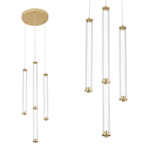 Lampa Led G024-4cpr Gold  1