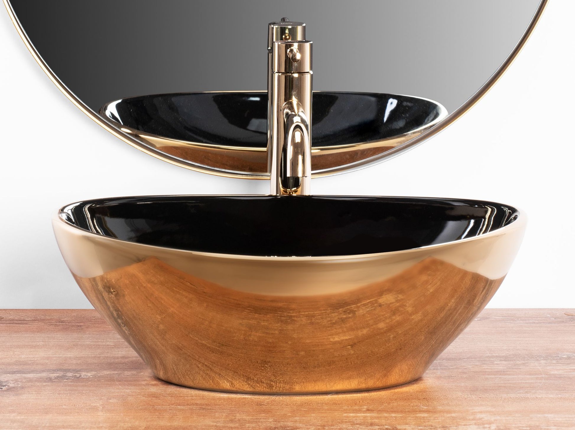 Lavoar pe blat Rea Sofia in Black Gold 5