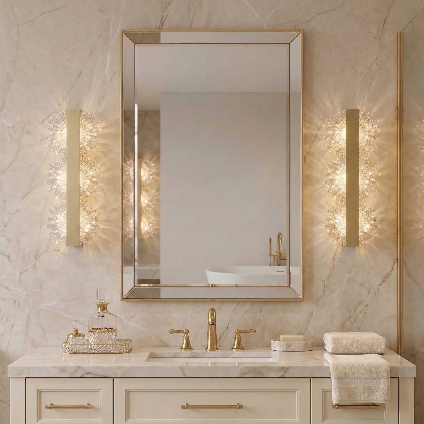 APLICĂ LED DE PERETE G149-3W GOLD BRUSH  5