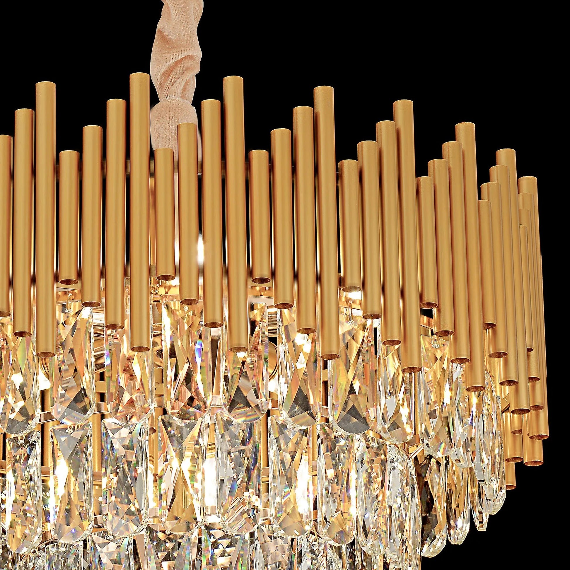 Lampă suspendată Cristal G062-CP 50CM GOLD  5