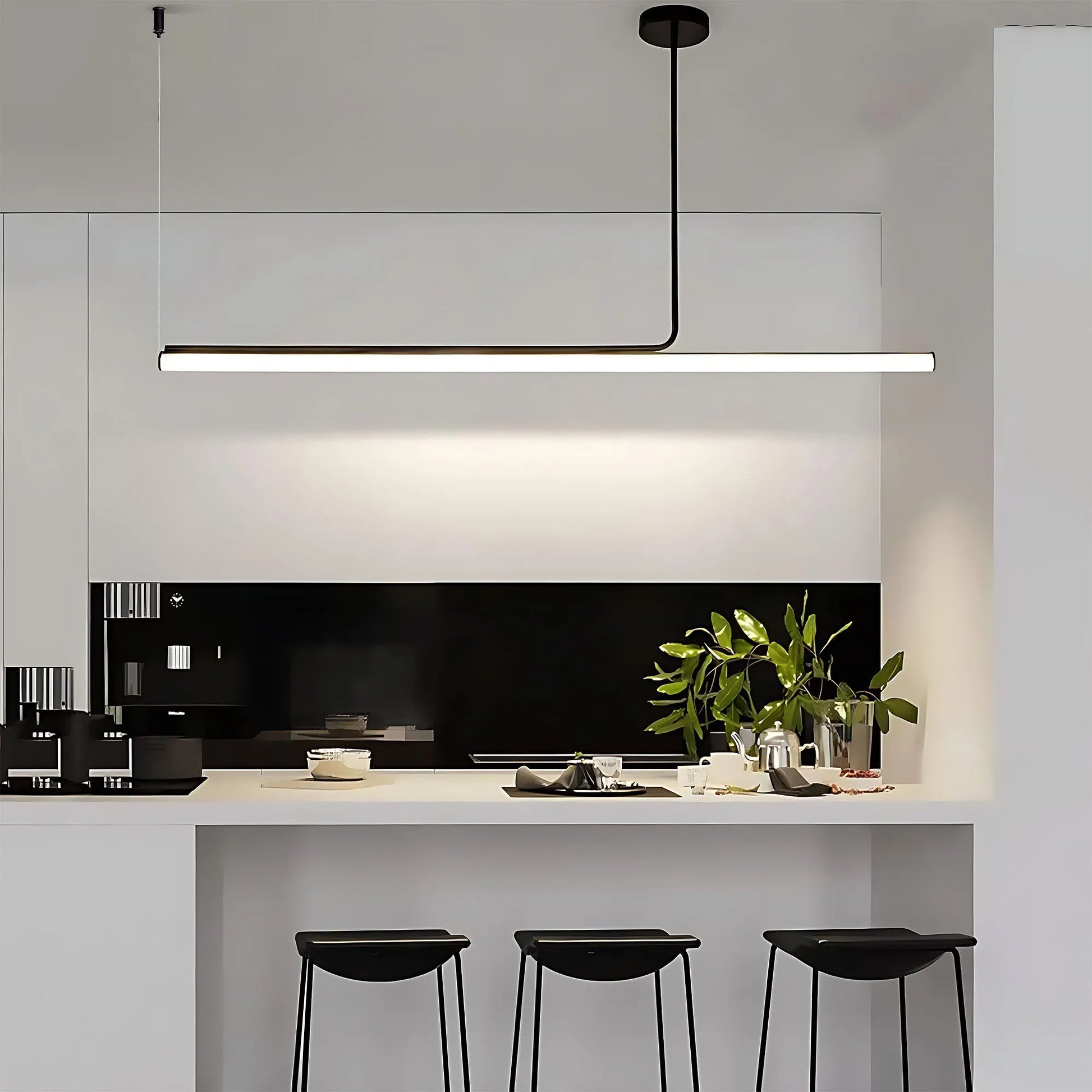 Lampă suspendată LED APP1660-CP Black 140cm  5
