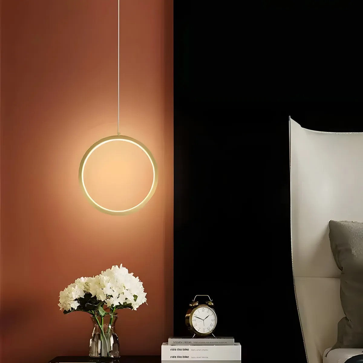 Lampă suspendată LED G112-CP Gold  5