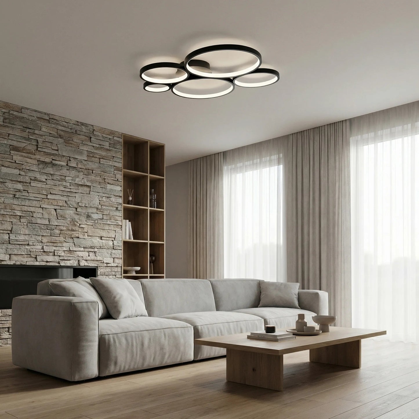 Lampă de tavan LED APP1911-C Black  5