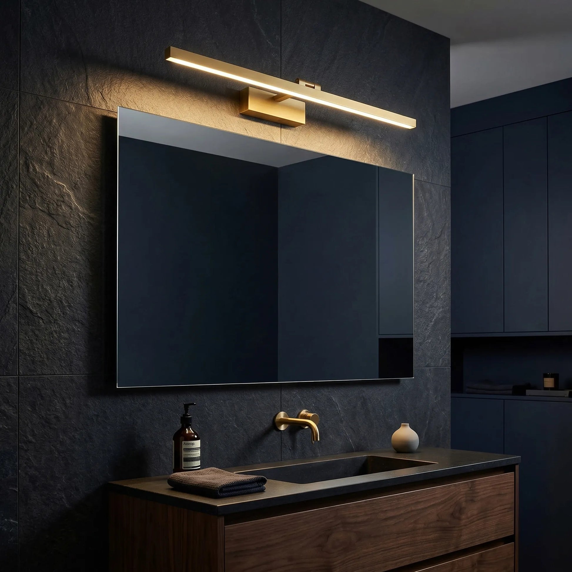 Aplică LED pentru baie APP1865-1W 80 cm BRUSH GOLD  5