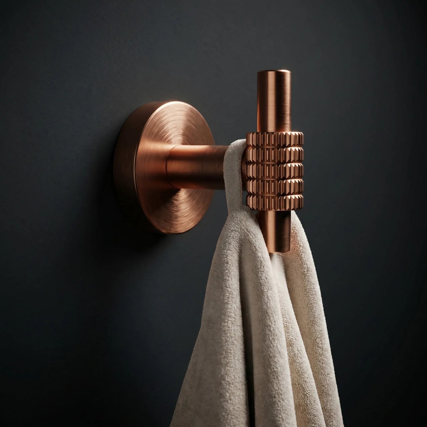 Cuier de baie 29104 Rivo Brush Copper  5