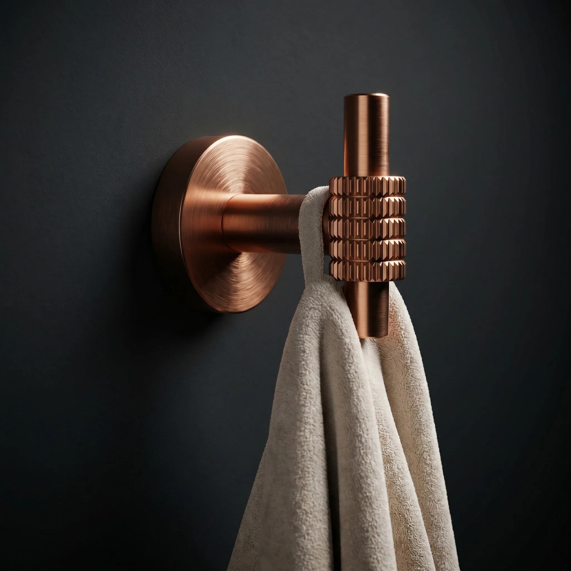 Cuier de baie 29104 Rivo Brush Copper  5