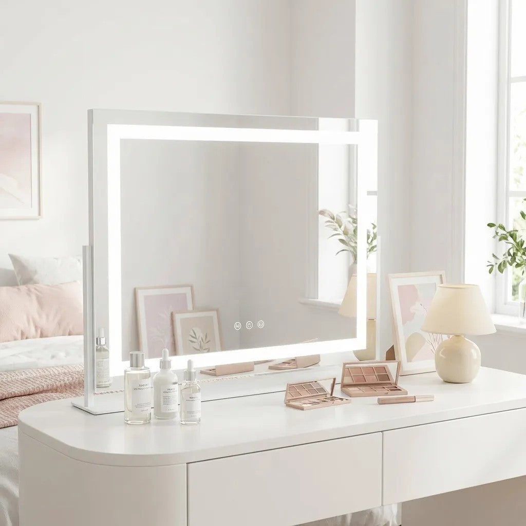 Oglindă LED STUDIO White 58x45  5