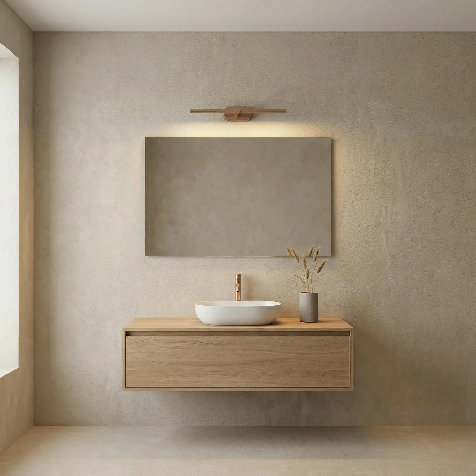 Aplică LED pentru baie APP1895-1W 40 cm BRUSH COPPER  5
