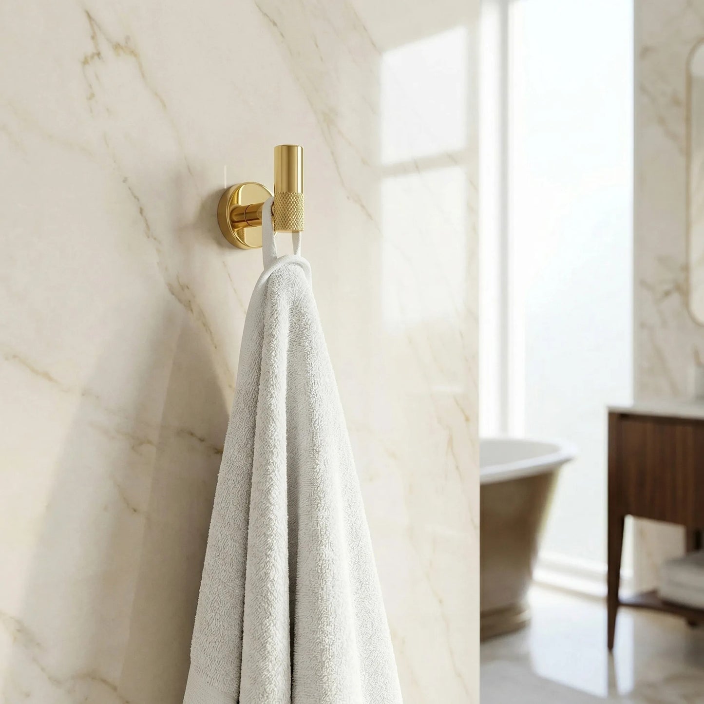 Cuier de baie 6606 Modern Gold  5