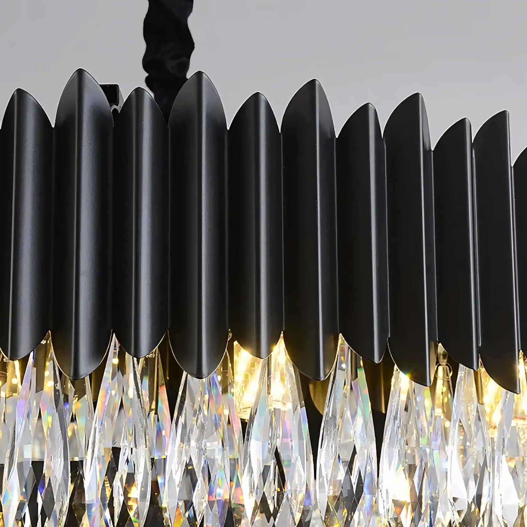 lampă suspendată APP1657-8CP Black  5
