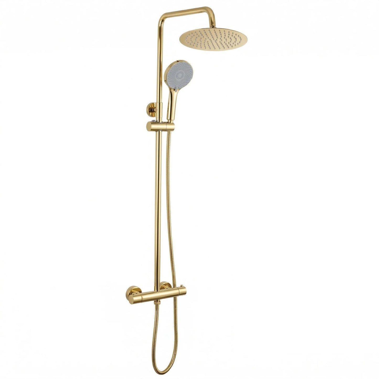 Set de duș fără pipă cu termostat Rea Lungo Gold  5