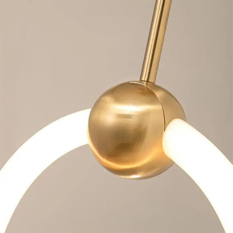 Lampă suspendată LED LHJ059-1CP Brush Gold  5