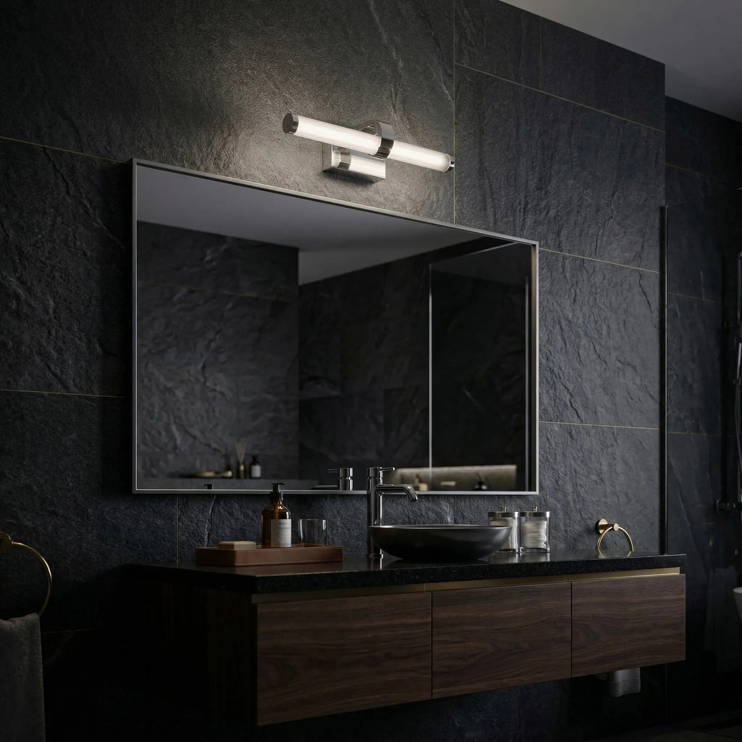 Aplică LED pentru baie APP1881-1W 40cm CHROME  5