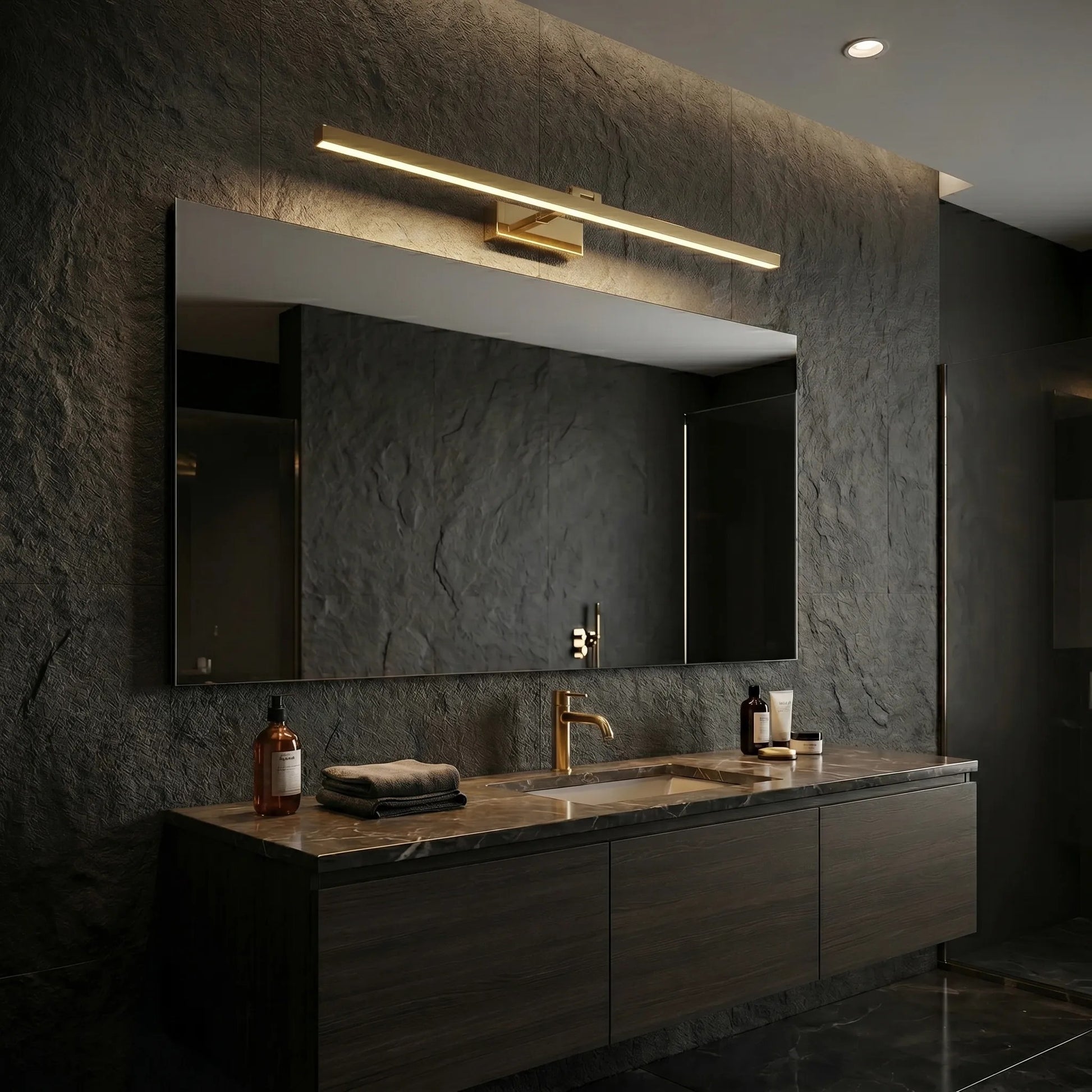 Aplică LED pentru baie APP1862-1W 80 cm GOLD  5
