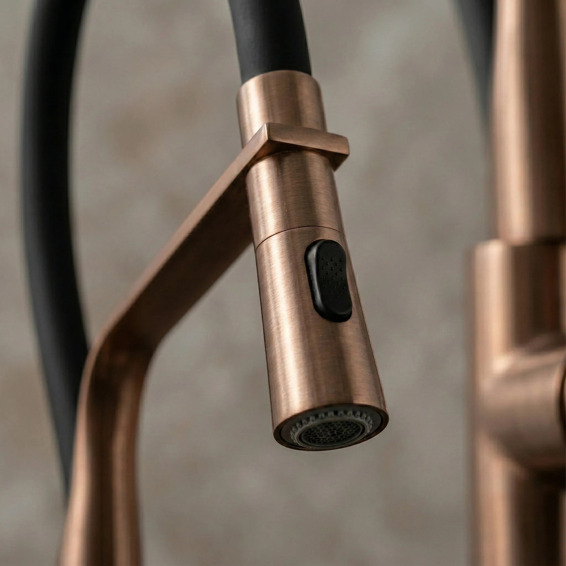 Baterie de bucătărie Rea Castor Auriu Copper Brush  5