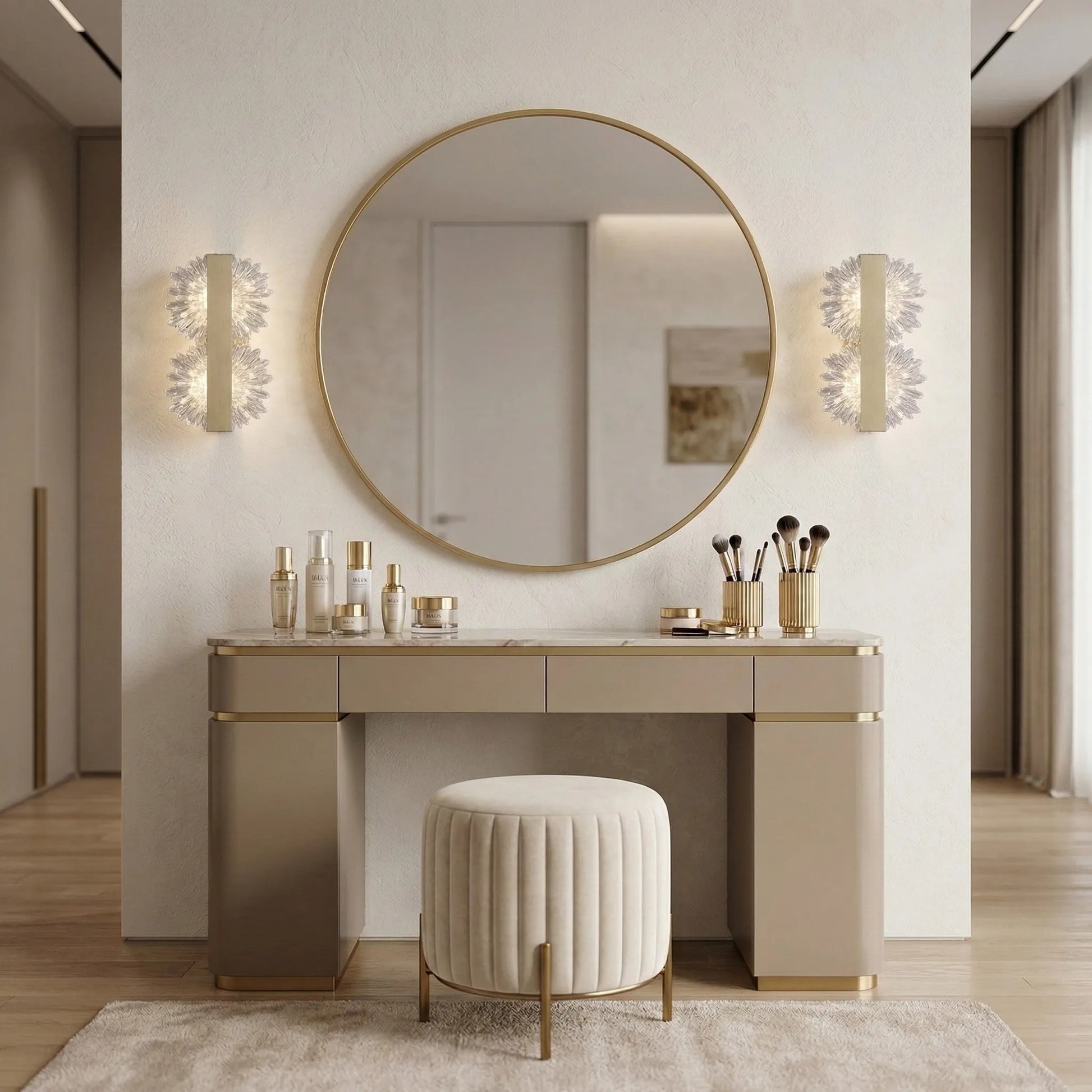 APLICĂ LED DE PERETE G147-2W GOLD BRUSH  5