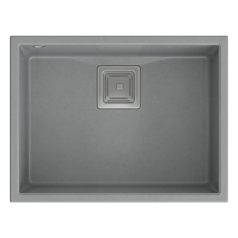 Chiuveta Din Granit DAVID 50 Grey Metallic Dop Auriu 5