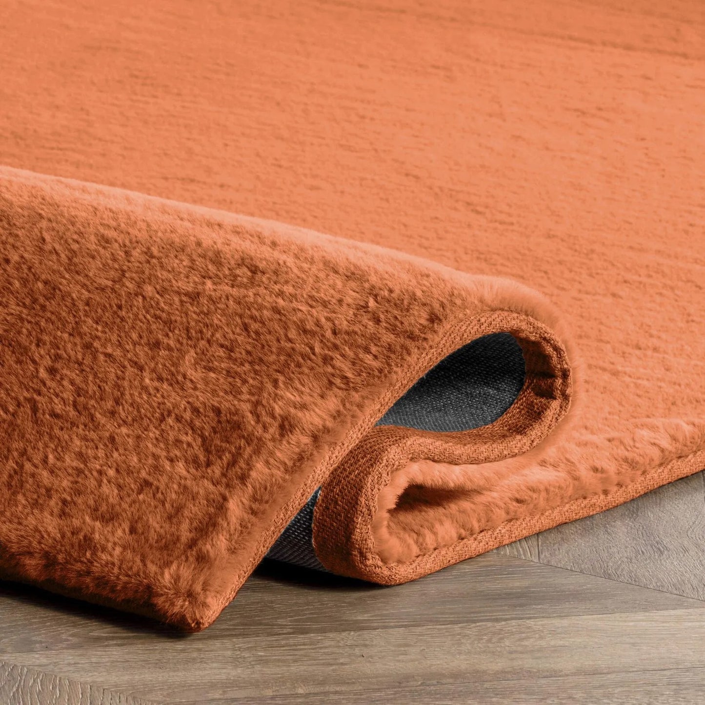 Covor Înalt De Mătase Verde Iepure Brick-red 160 X 230 5