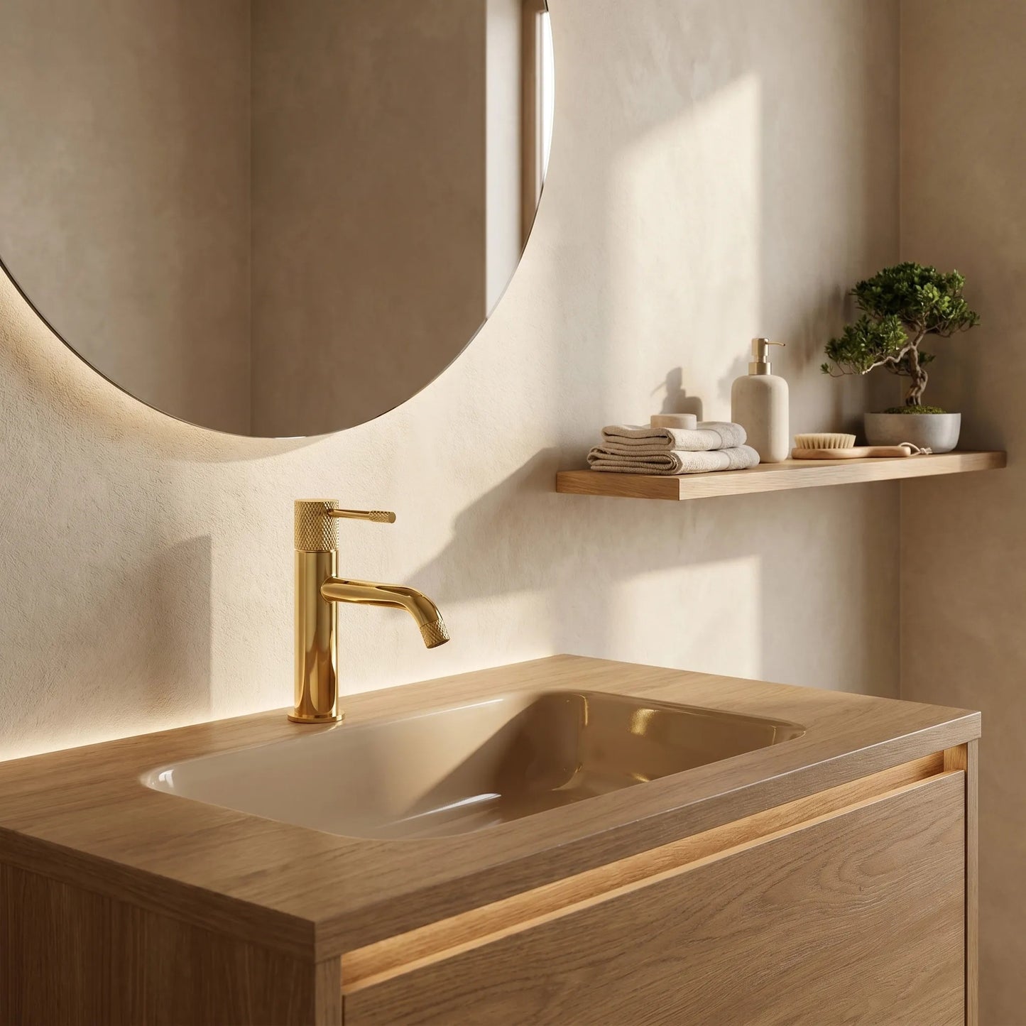 Baterie Pentru Lavoar Rea Venti Gold Low 5
