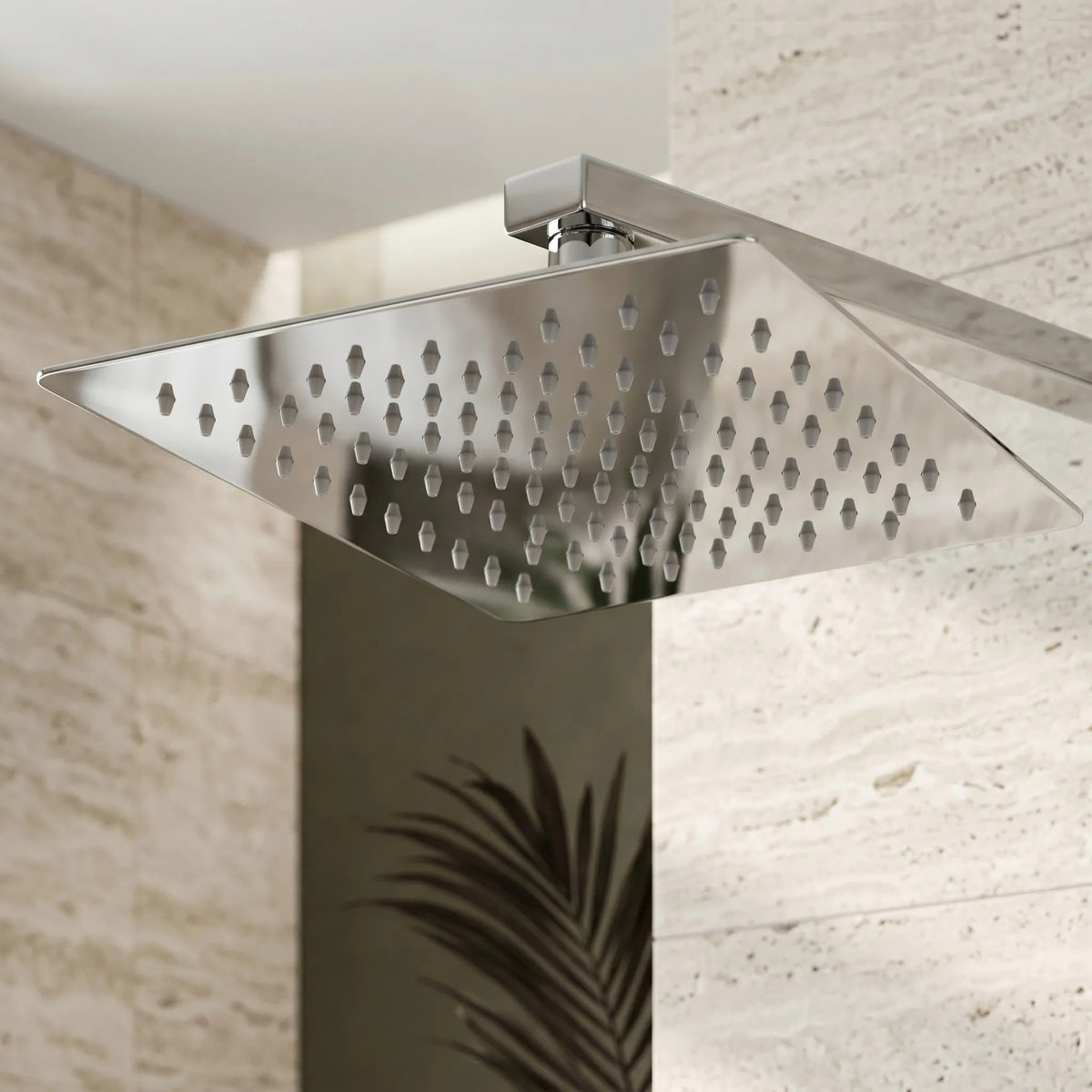 Pălărie De Duș Pătrată REA JS-P015 25cm Chrome 5