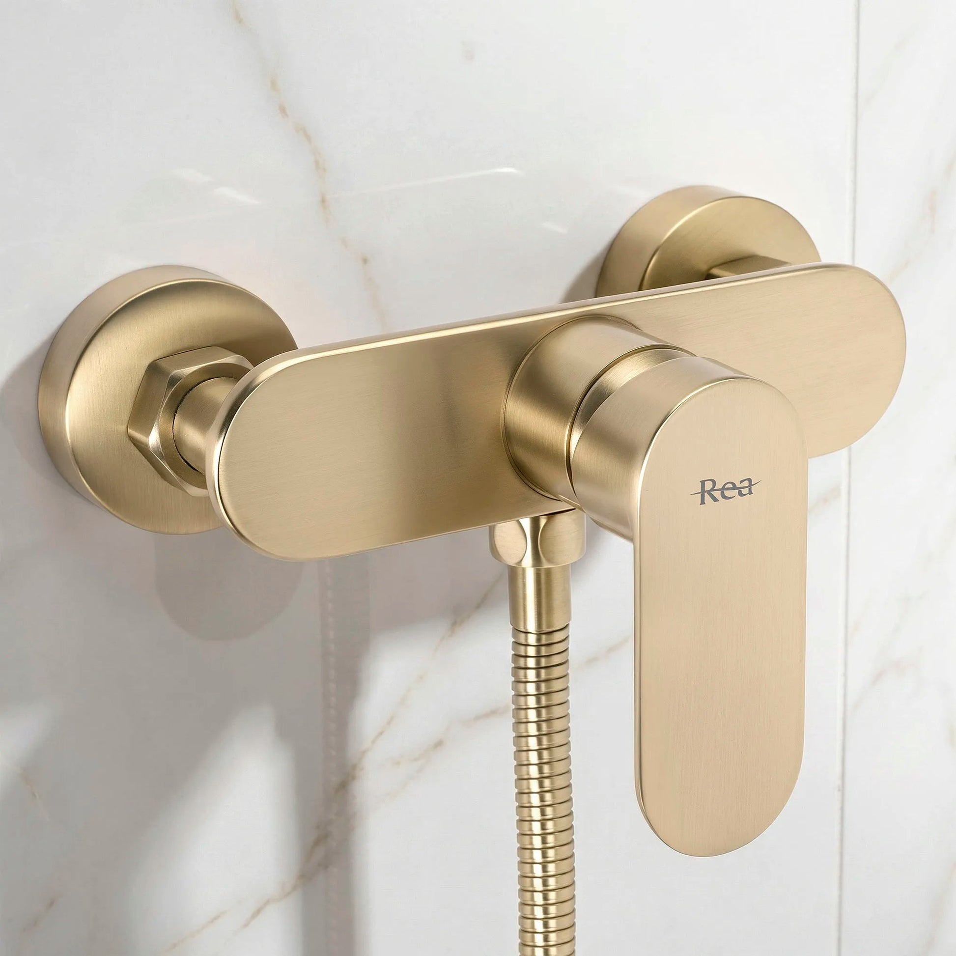 Baterie De Duș REA DROP Brush Gold 5