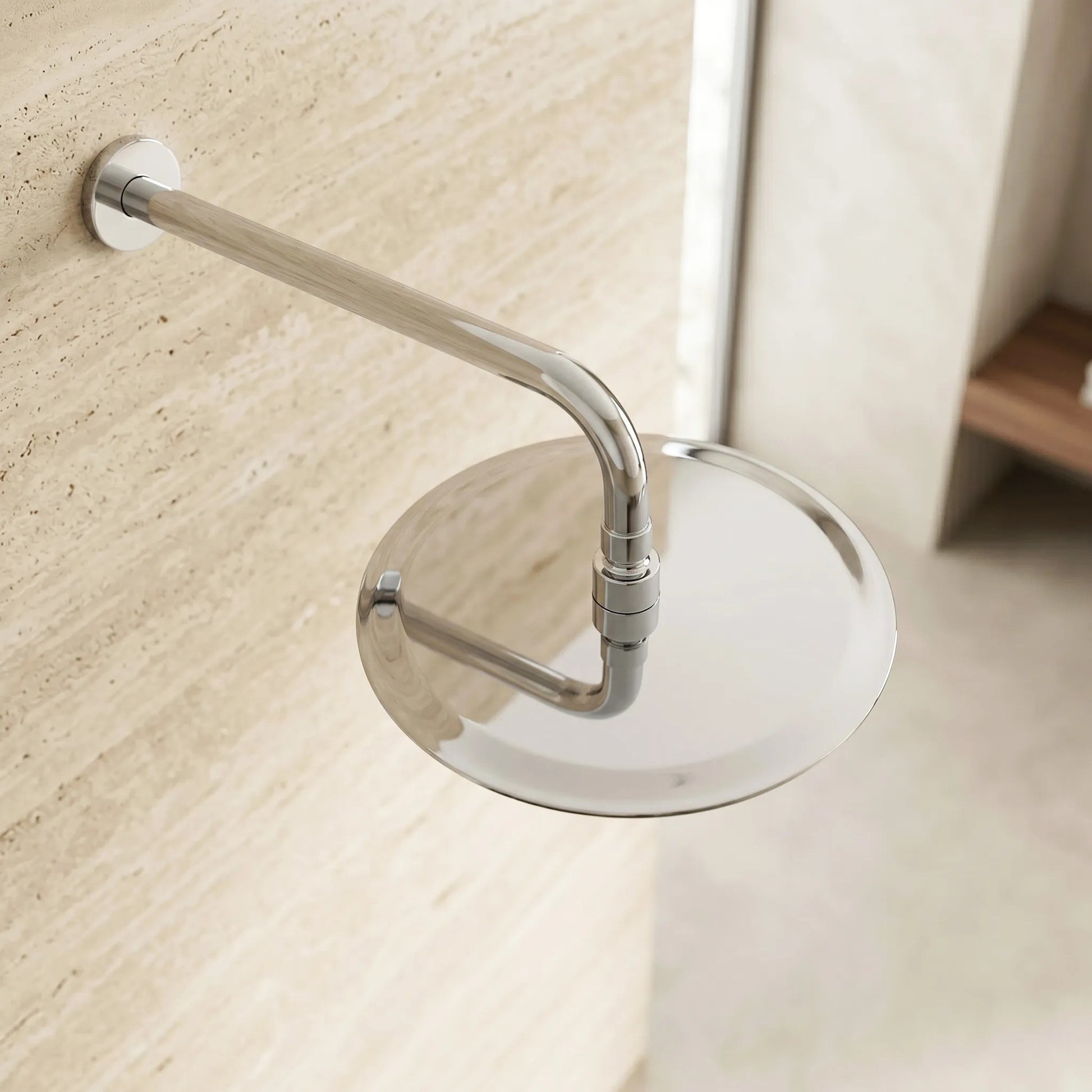 Cap De Duș Rotund REA JS-P014 25cm Chrome 5