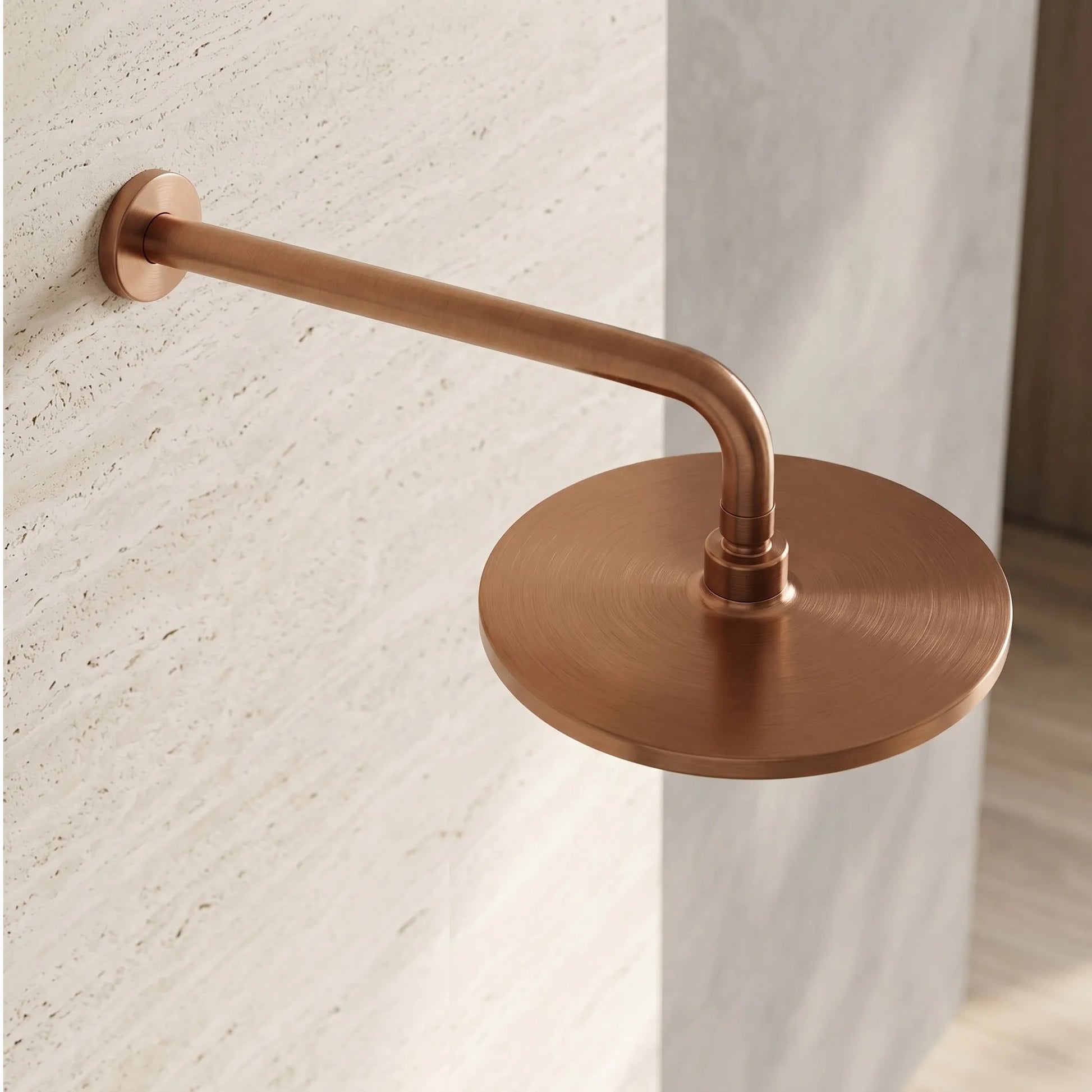 Cap De Duș Rotund REA JS-021BRG Brush Copper 5