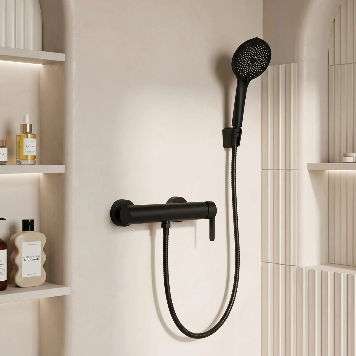 Baterie Pentru Cadă REA Ontario Side Black 5