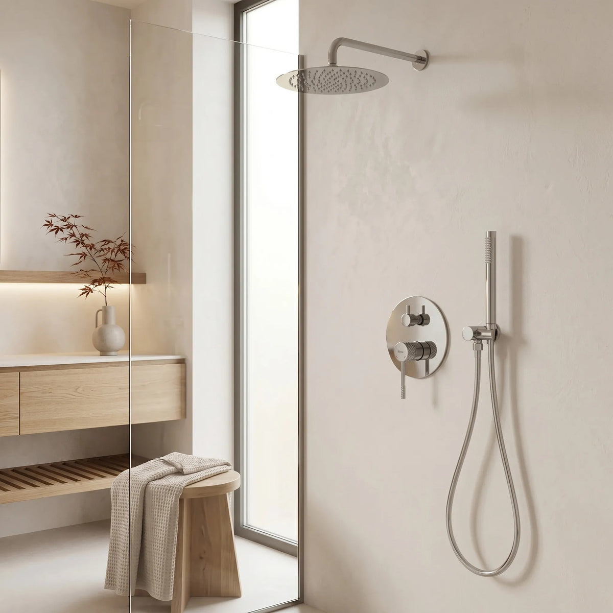 Set De Dus Incastrat Rea Venti Chrome + BOX 5