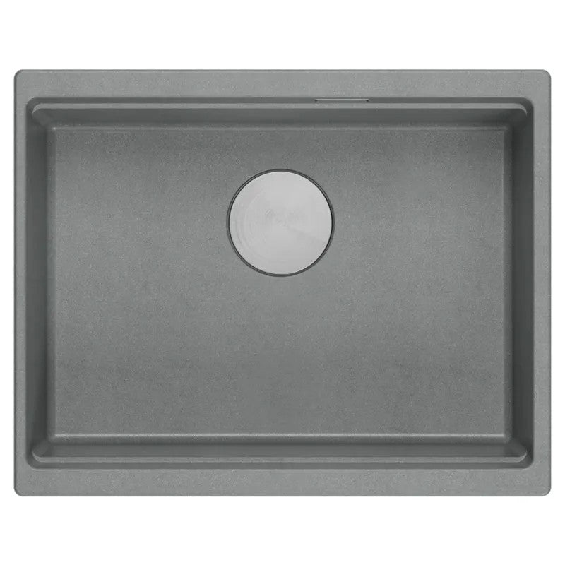 Chiuveta Din Granit Logan 100 Grey Metallic Dop Cupru Periat 5