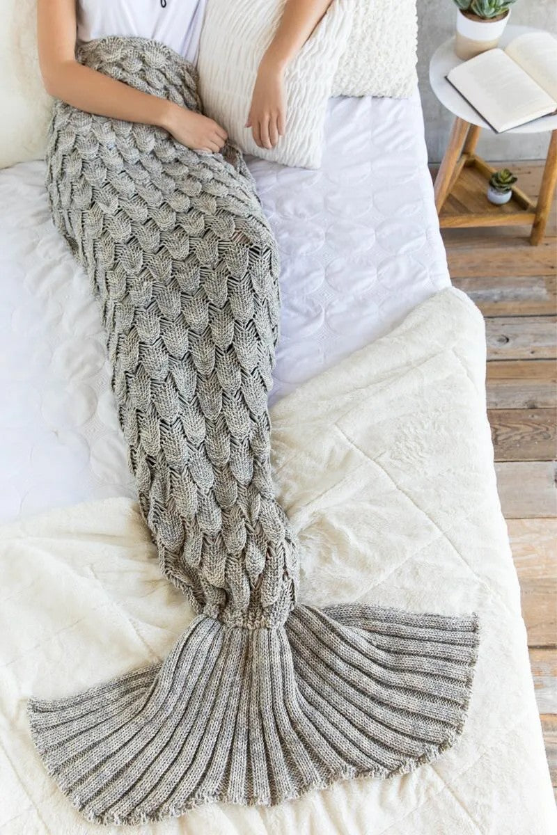 Patura Coada De Sirena Gri 5