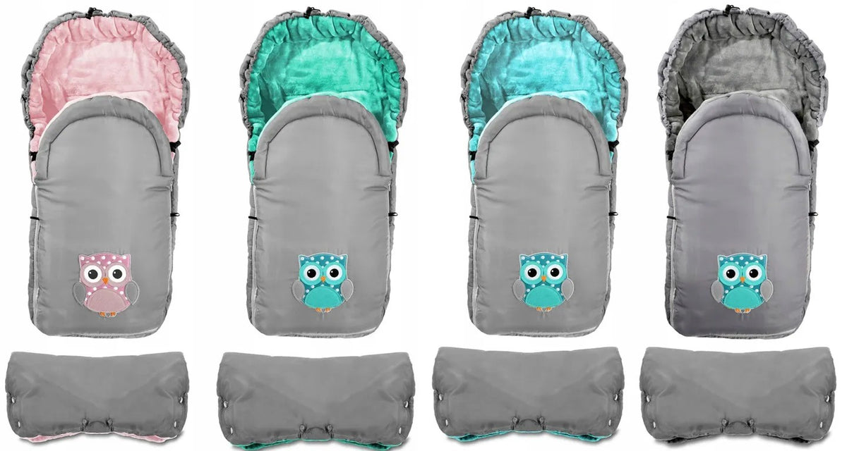 Husa Pentru Carucior Pentru Copii Grey-Blue 5