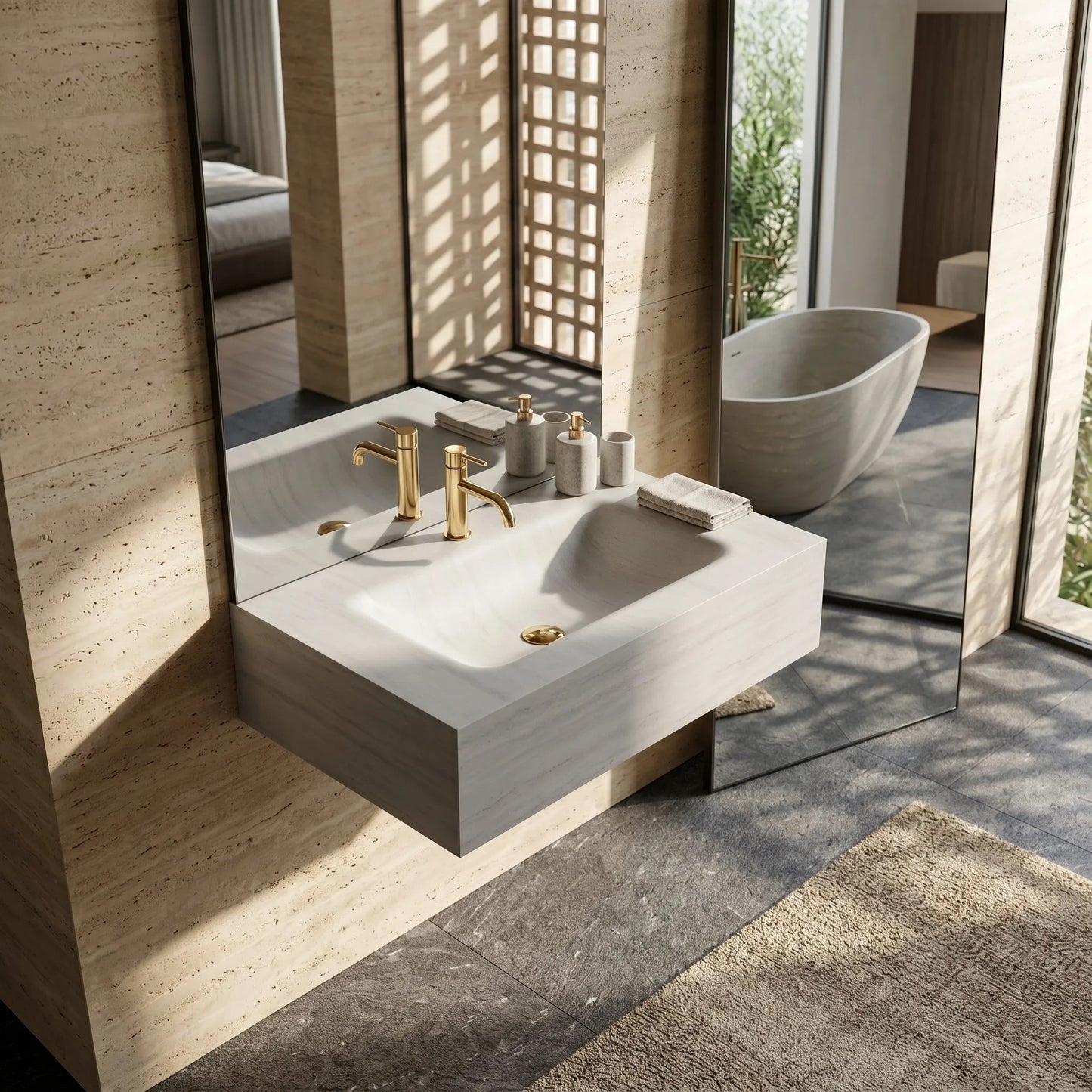 Lavoar Suspendat REA Apollo Muralto Roma 80 5