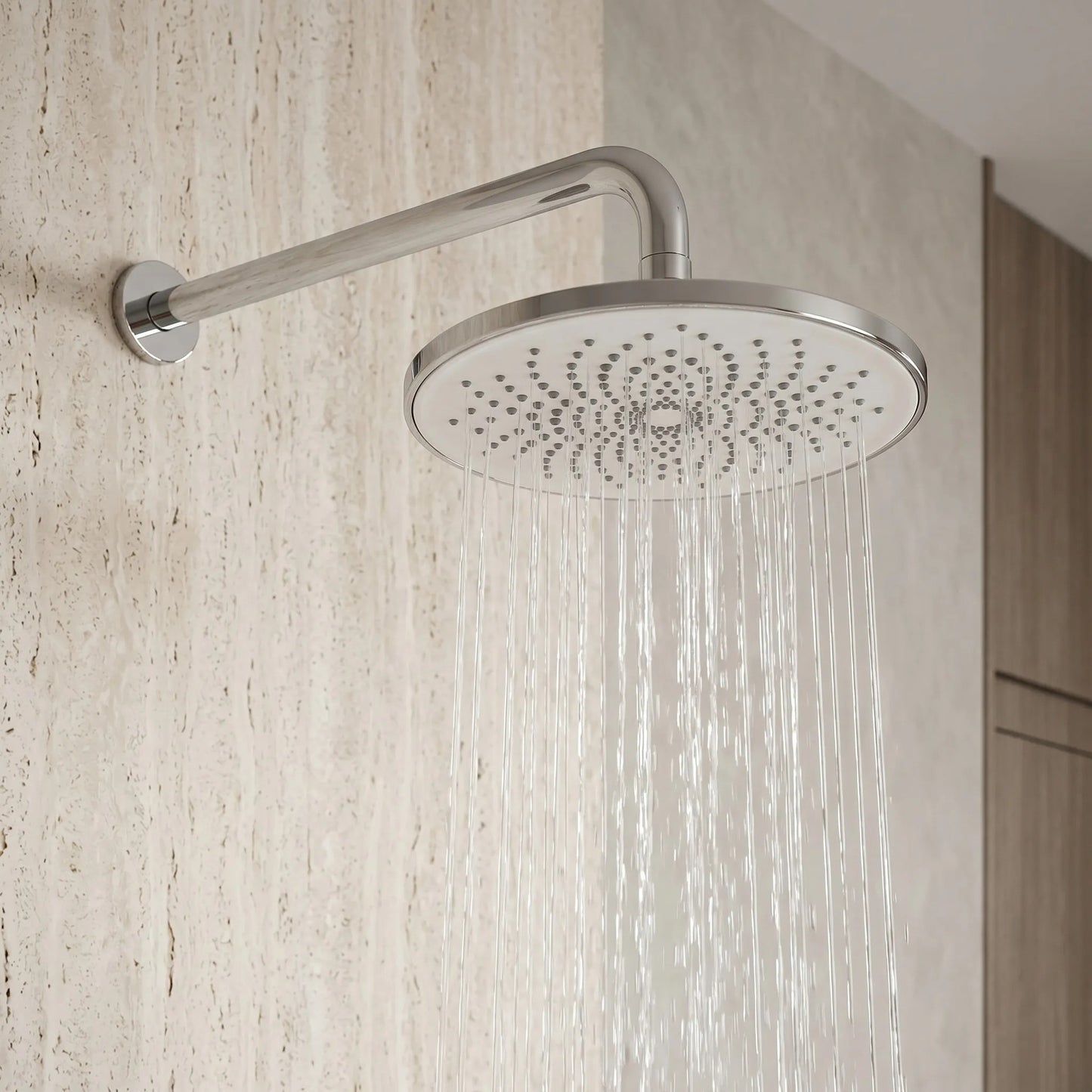 Braț Duș Rotund REA JS-9021 40cm Chrome 5