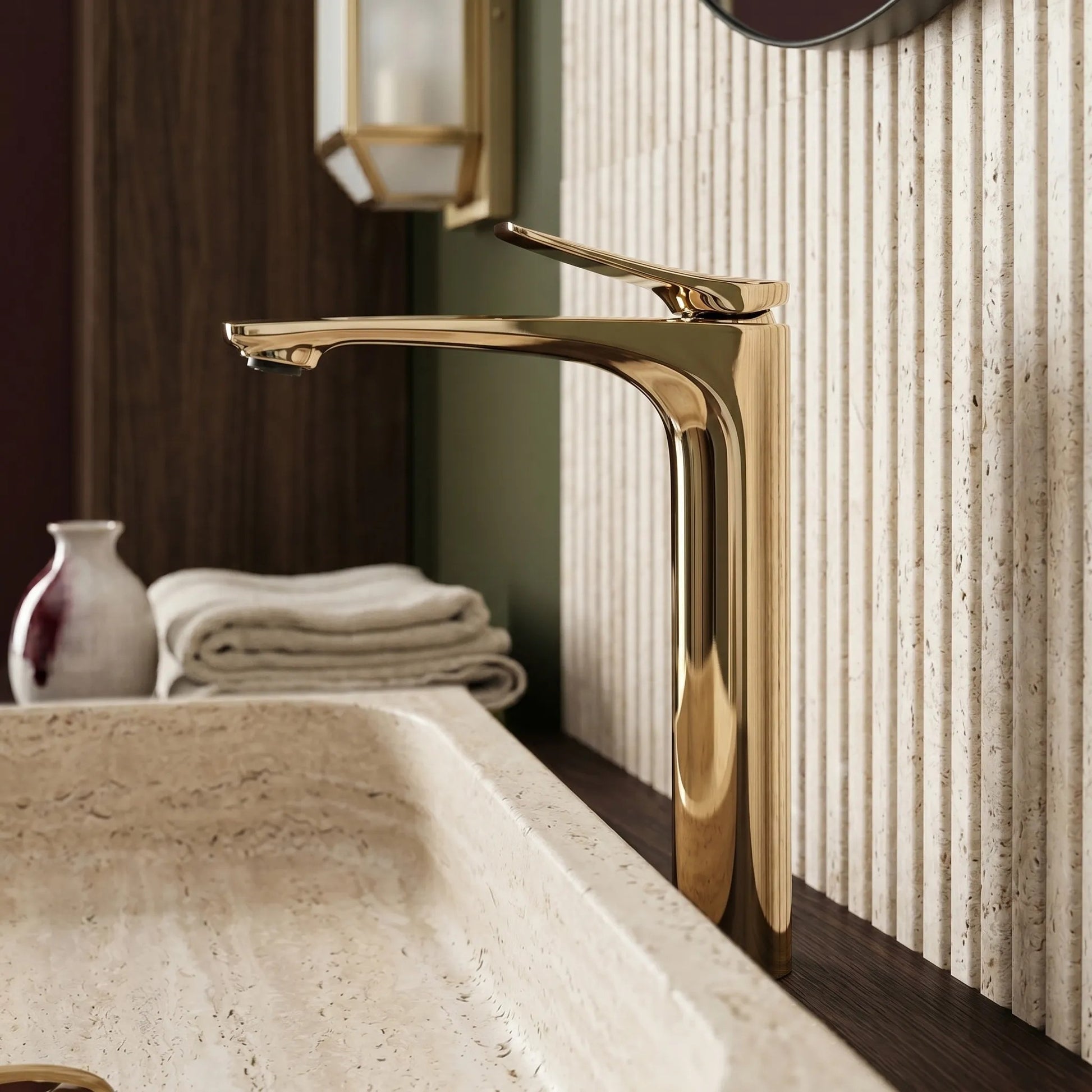 Baterie Pentru Baie PREMIUM Rea Vision Gold High 5