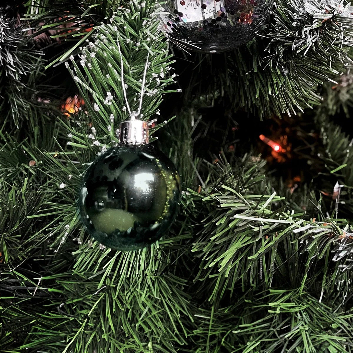 BOMBKI CHOINKOWE ZIELONE 34 SZT SYSD1688-027 5