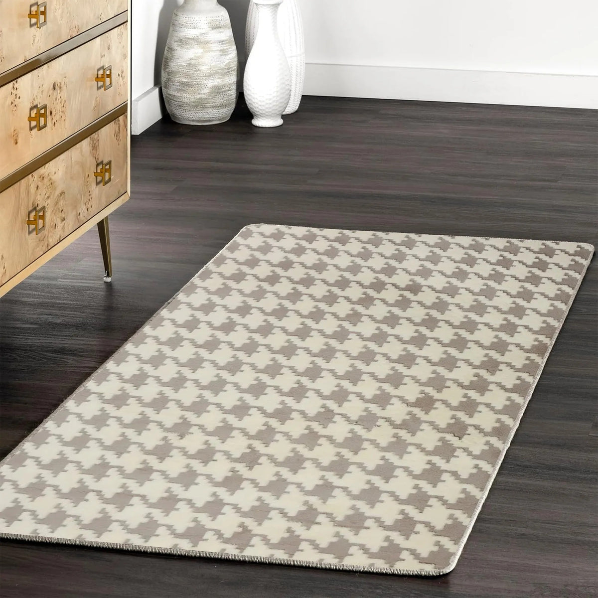 COVOR Din Plus Clover Pepitka Beige 120 X 170 5