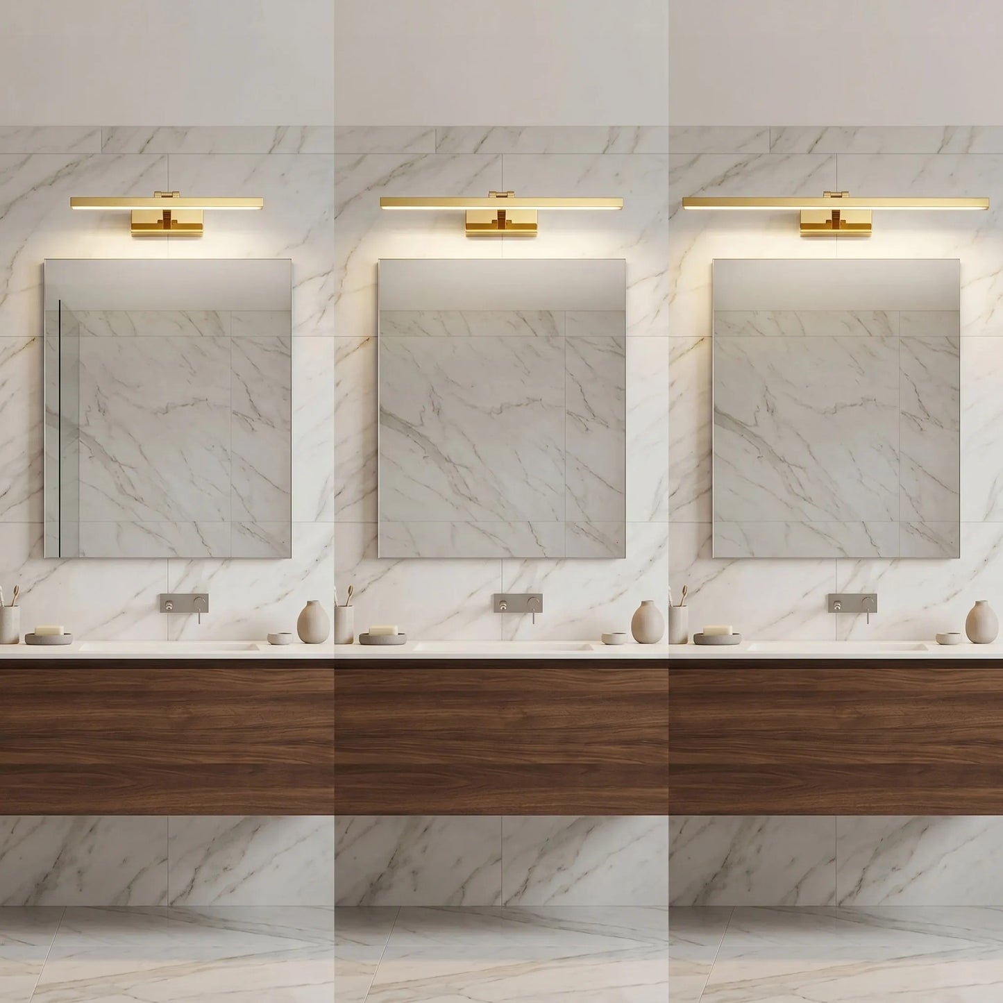 Aplică LED pentru baie APP1860-1W 40cm GOLD  5