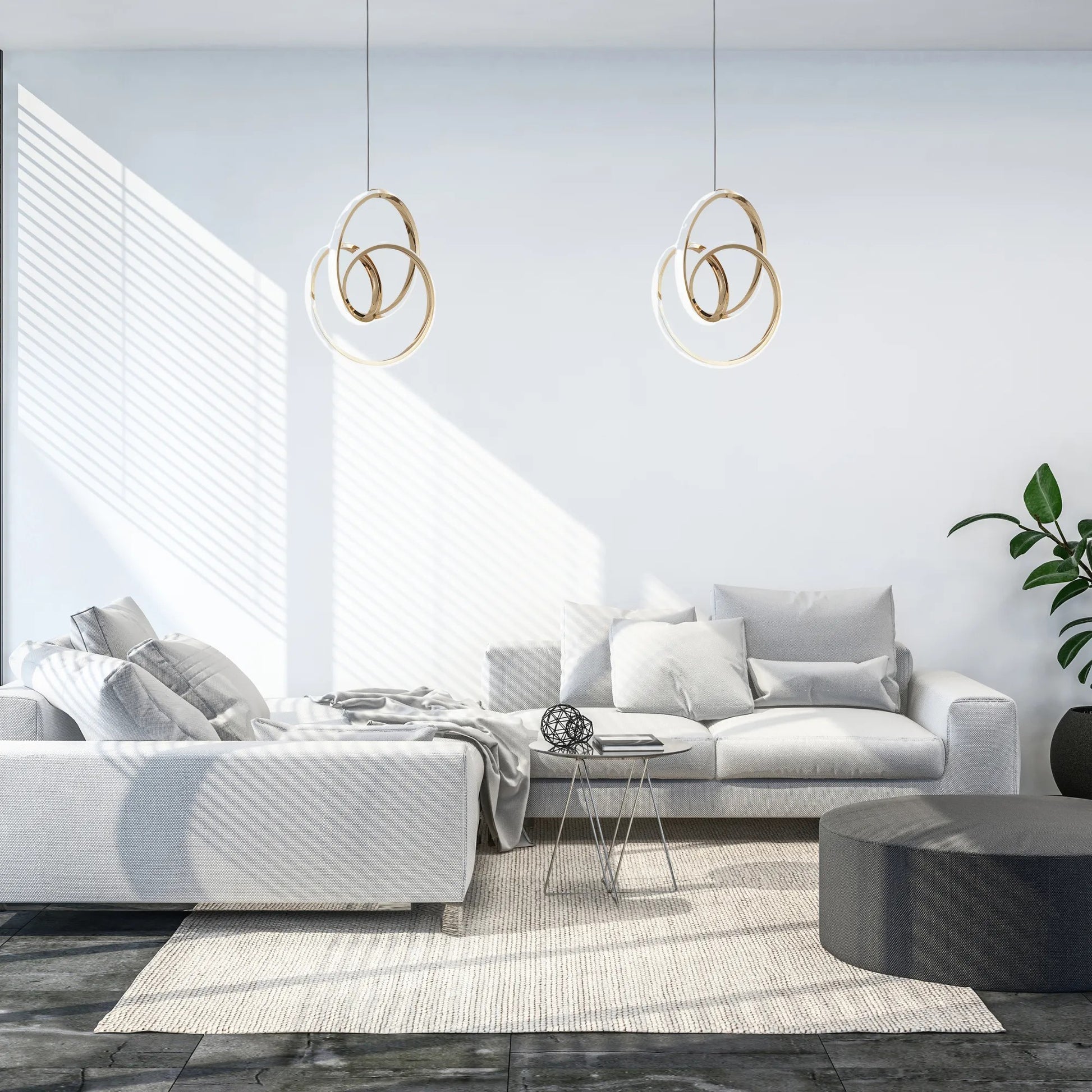 Lampă suspendată LED G076-1CP Gold  5