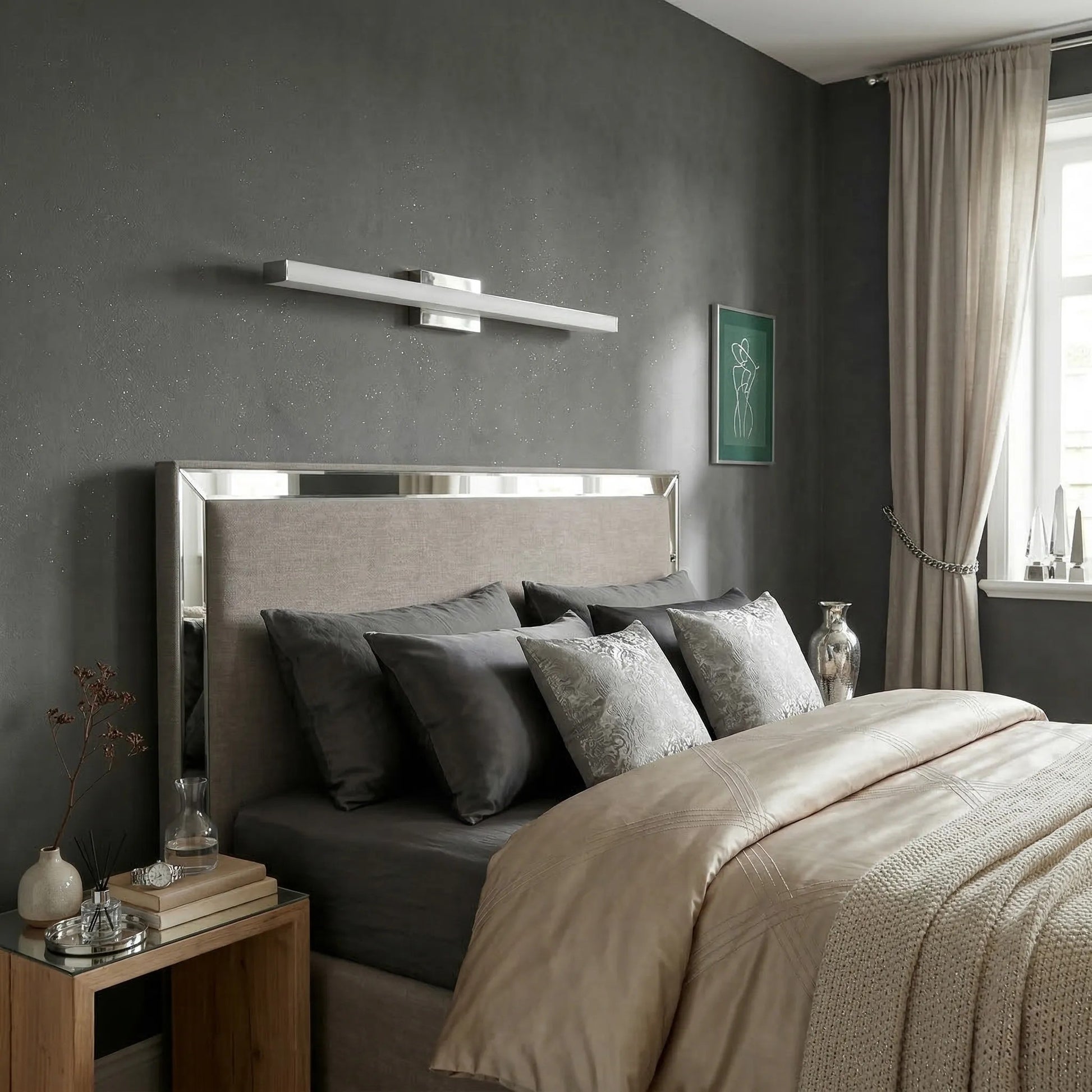 Lampa de perete LED 80CM APP1847-1W CHROM  5