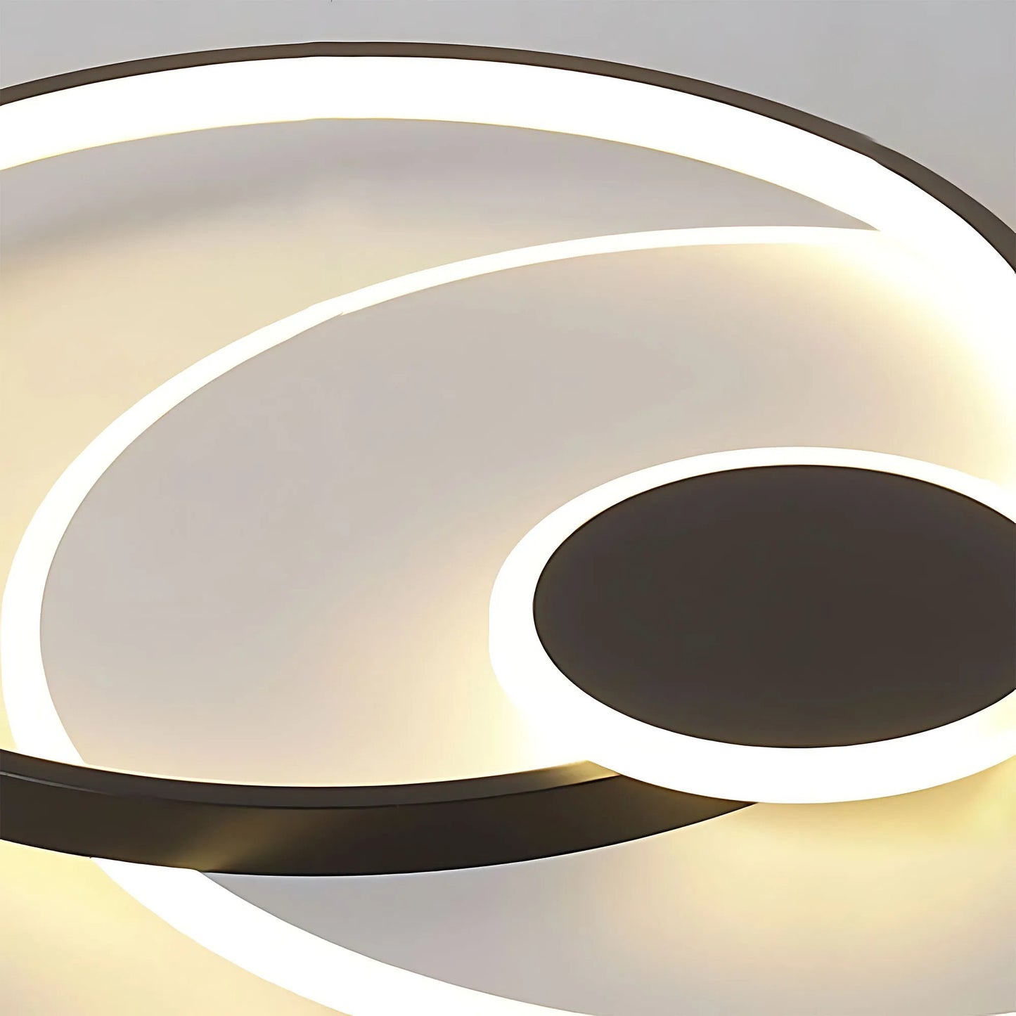 Lampă de tavan APP1709-C Black LED  5