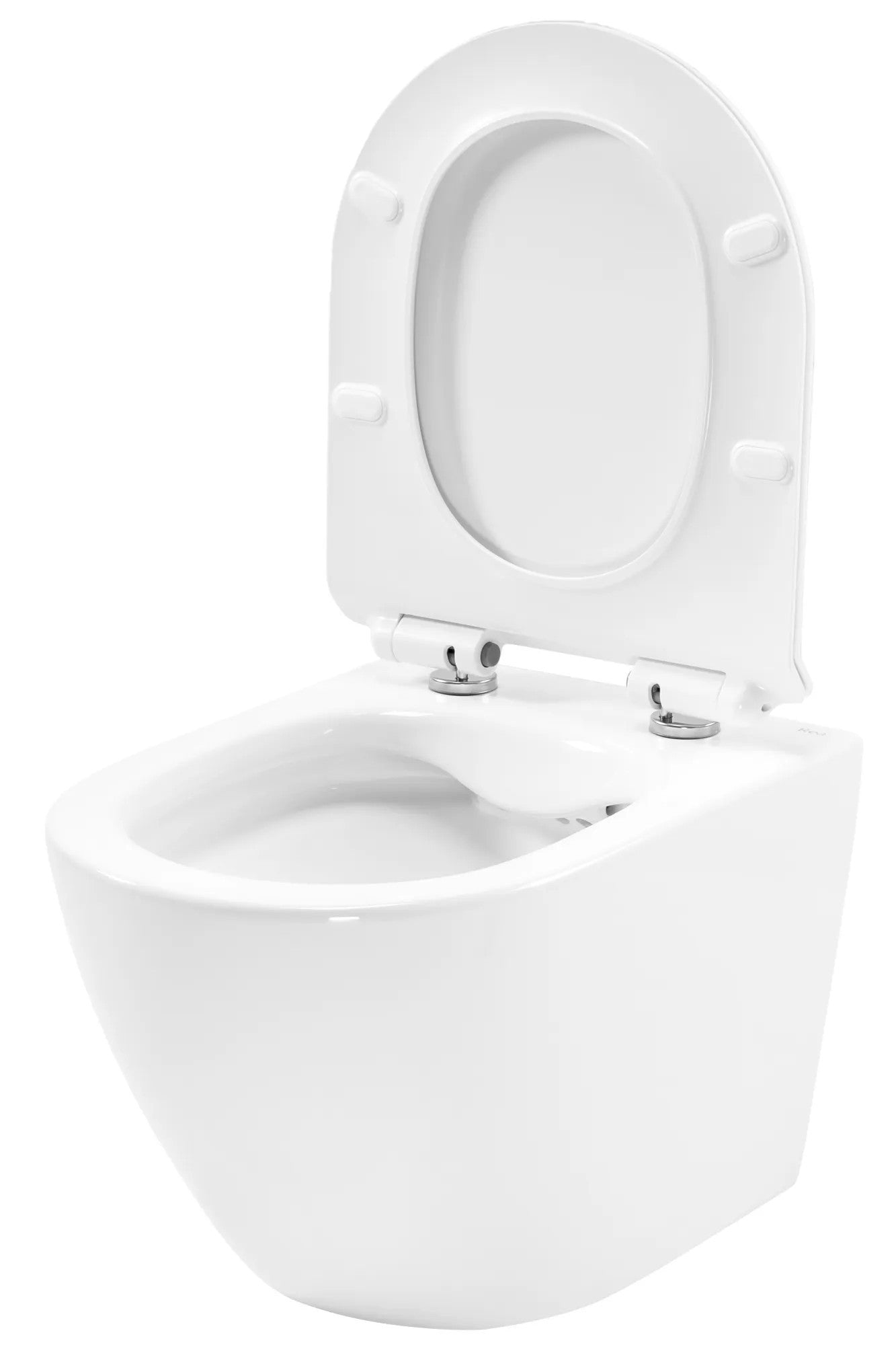 Set vas WC + Bideu CARTER alb suspendabil  5