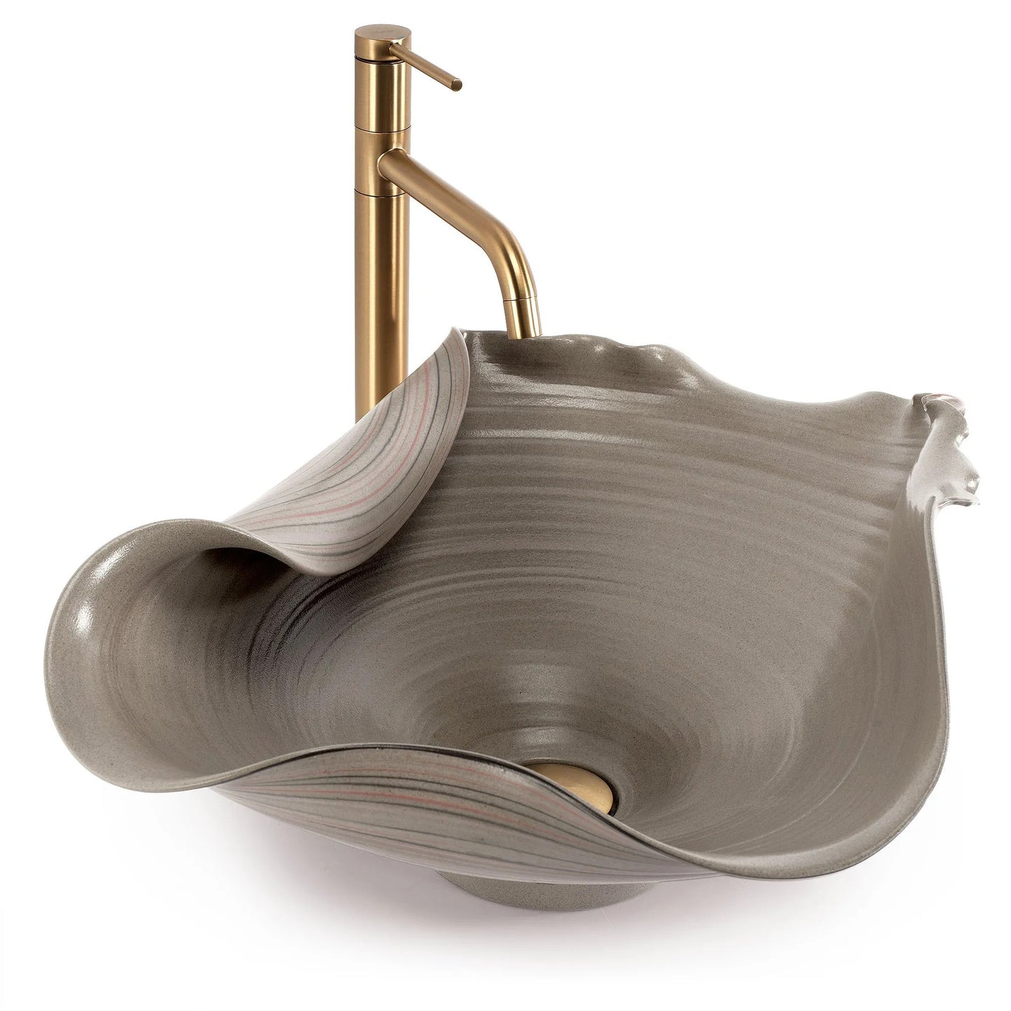 Lavoar ceramic pentru blat REA HM-17 Handmade ART  5