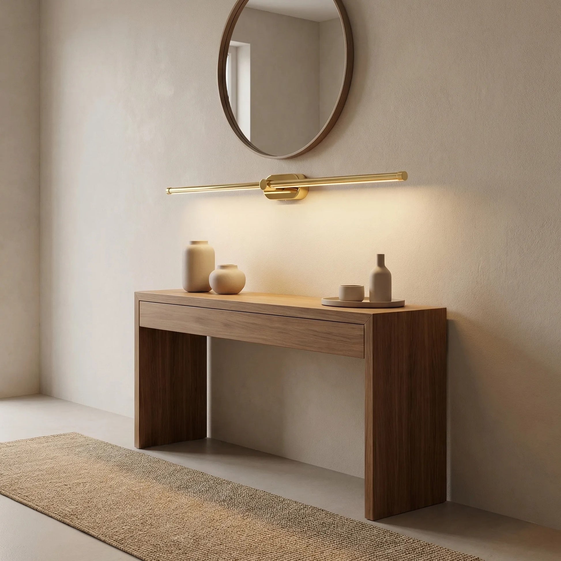 Aplică LED pentru baie APP1891-1W 80 cm GOLD  5