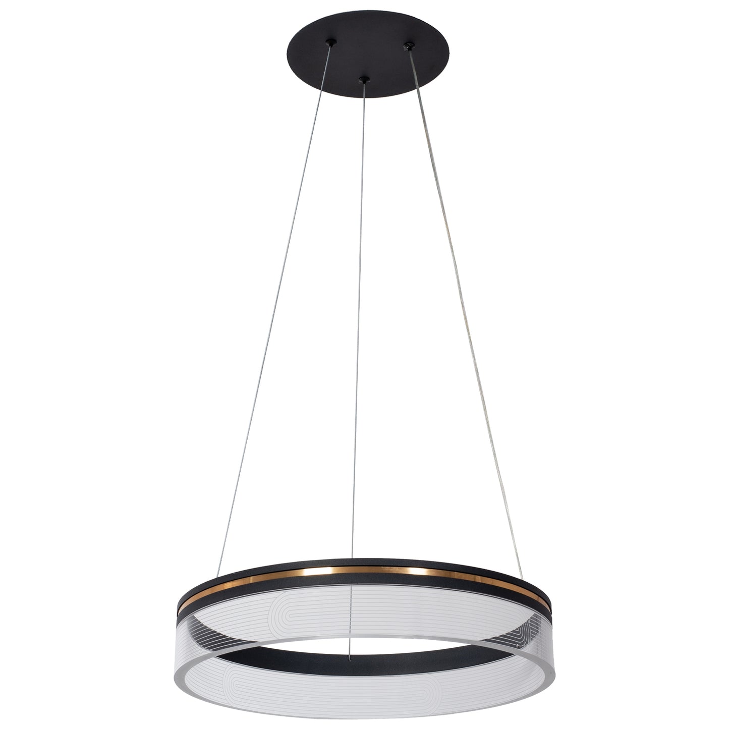 Lampă Suspendată App1191-cp 40cm Black  2