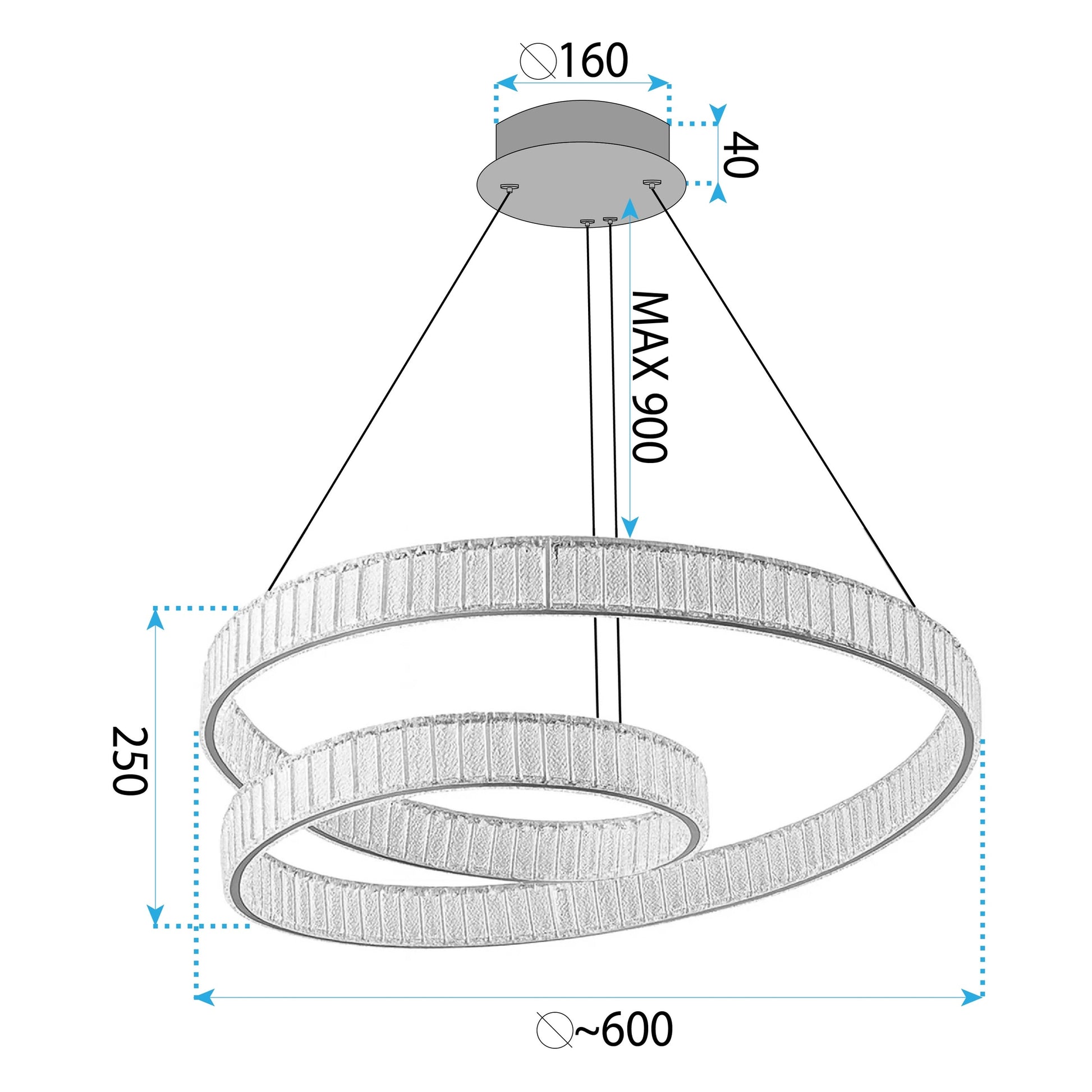 Lampa Led App1767-cp Gold  7