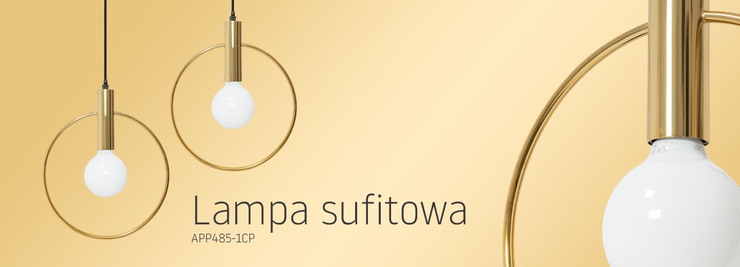 Lampa APP485-1CP Gold  8