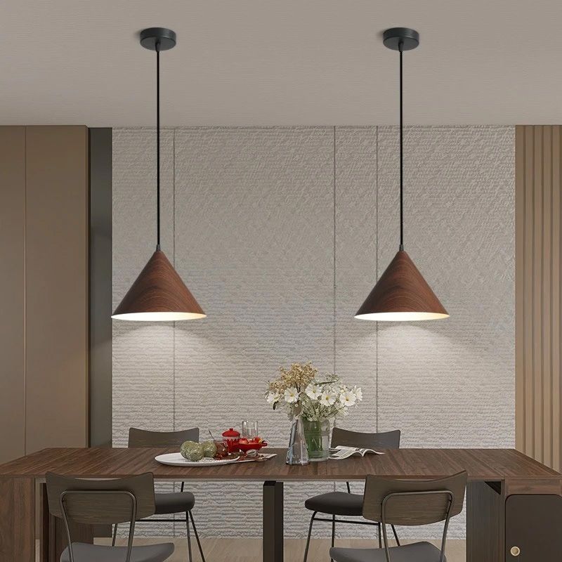 Lampă de tavan APP1443-1CP DARK WOOD  4