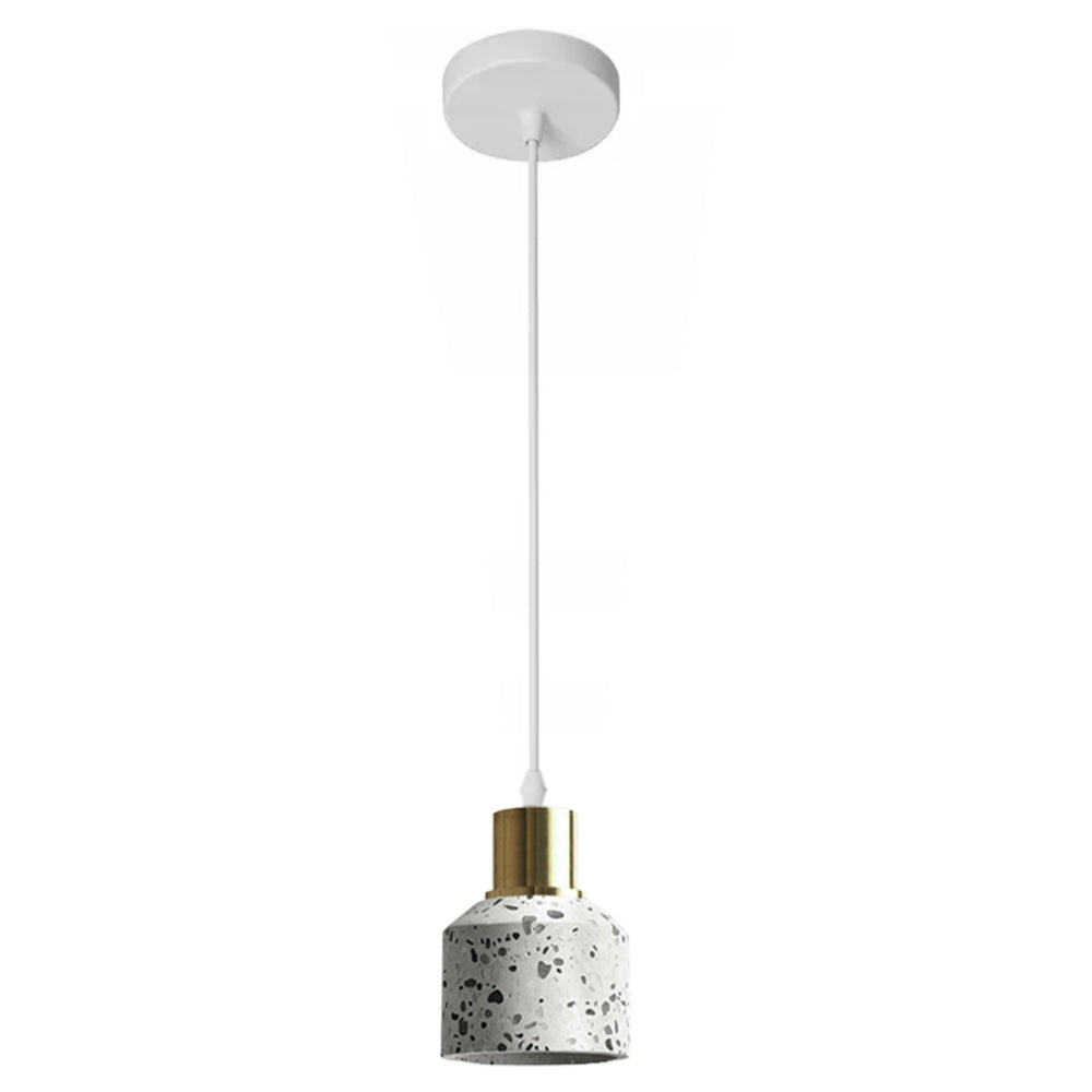 Lampă De Tavan Suspendată Din Beton Lastri White APP931-1CP  2
