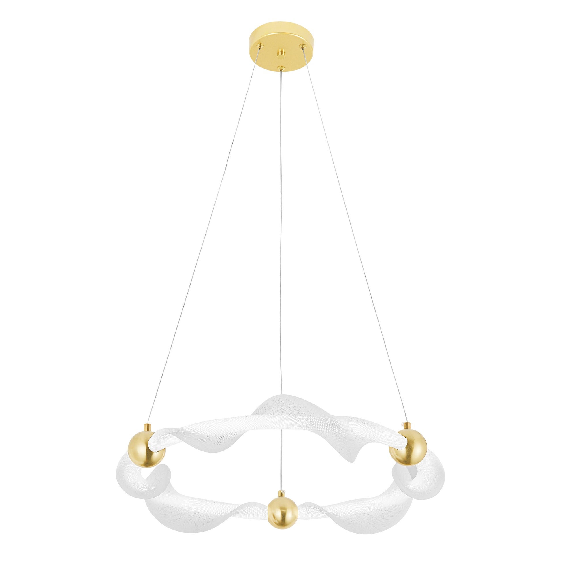 Lampa Led G010-cp White/gold  1